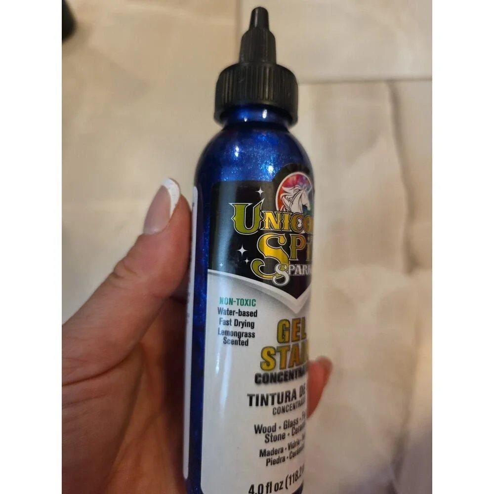 Gel‎ Stain Glaze Sapphire Swift 4.0 FL OZ Bottle Blue 0423010C 19aw10 D4